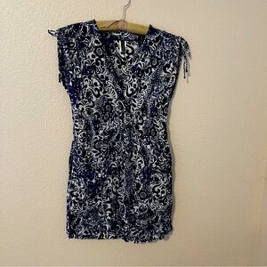 Lauren Ralph Lauren Beach Swim Cover Up With Pockets, Small.